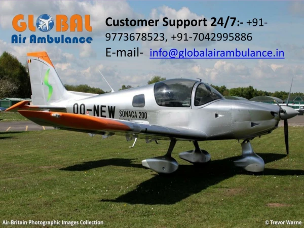 Get the Best Medical Support in Global Air Ambulance from Mumbai