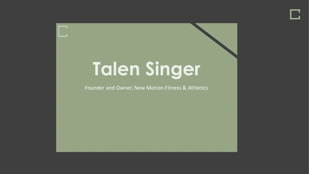 talen singer