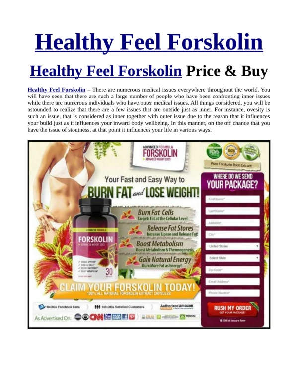 http://www.usahealthcart.com/healthy-feel-forskolin/