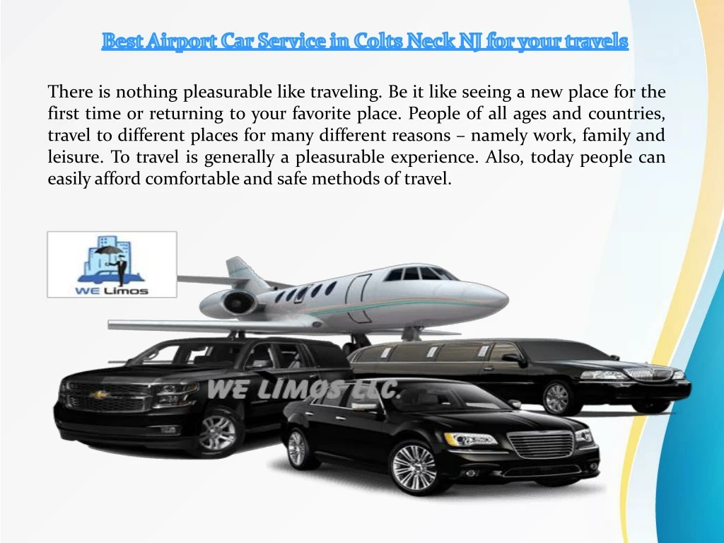 best airport car service in colts neck