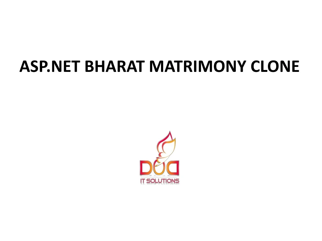 asp net bharat matrimony clone