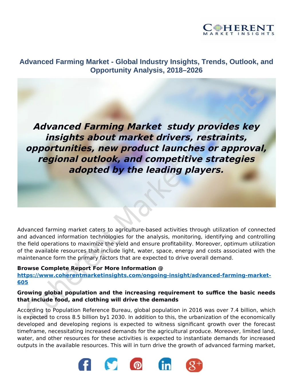 advanced farming market global industry insights