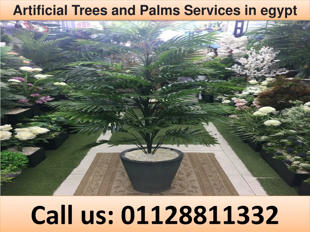 artificial trees and palms services in egypt