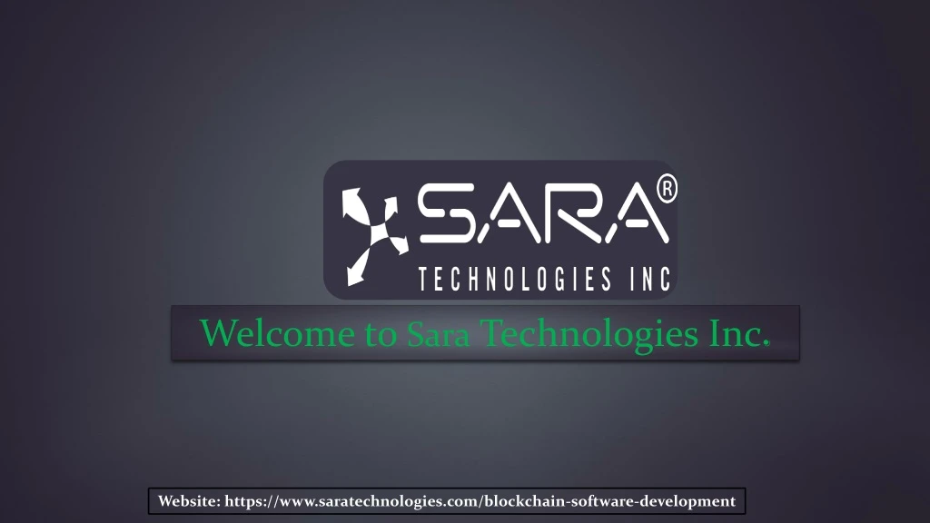 welcome to sara technologies inc