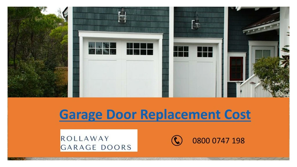 garage door replacement cost