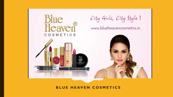 Buy online blue heaven Cosmetics Products