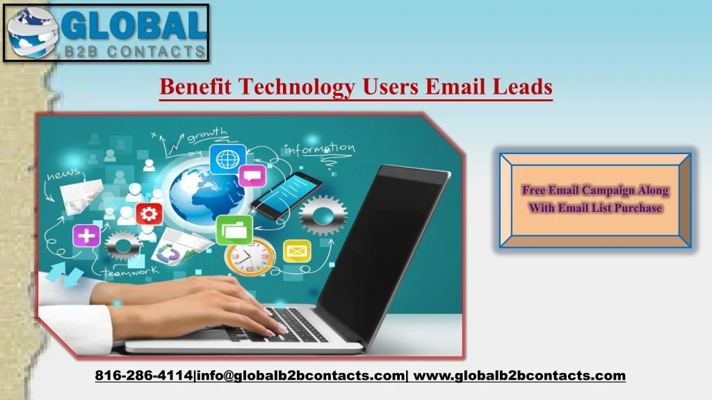 benefit technology users email leads