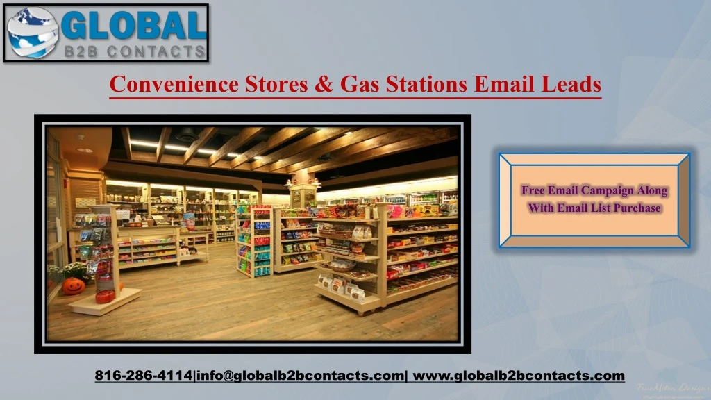 convenience stores gas stations email leads