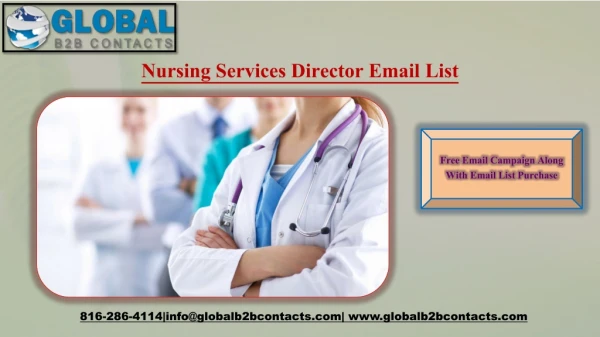 nursing services director email list