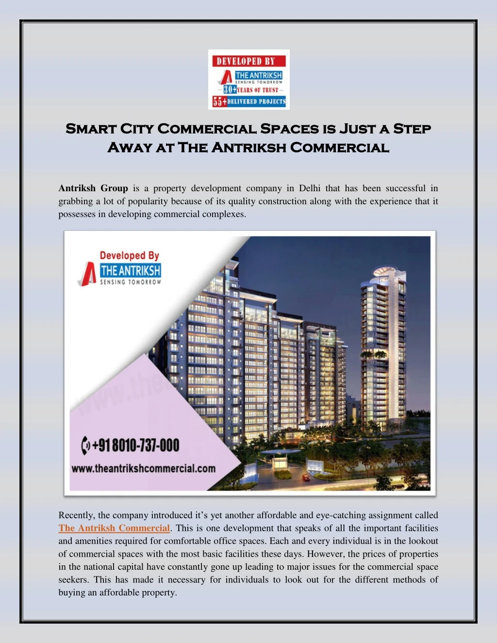 smart city commercial spaces is just a step smart