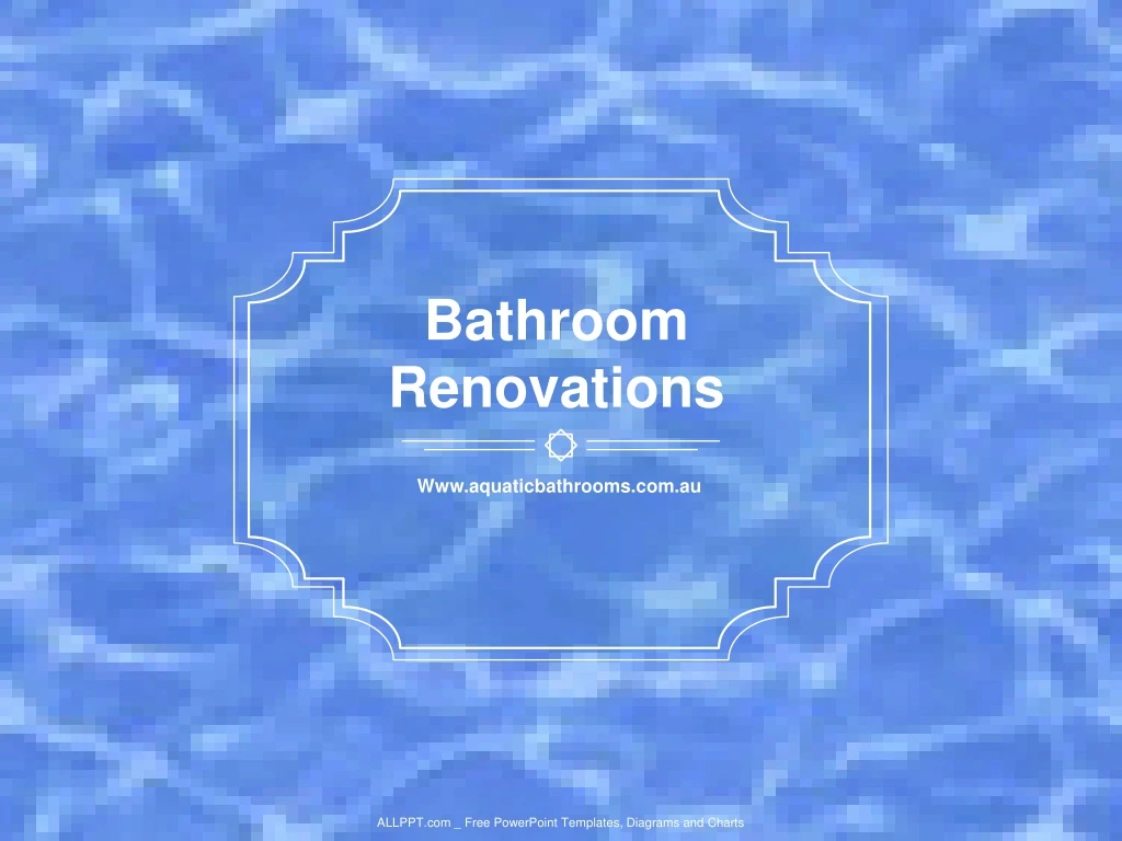 bathroom renovations