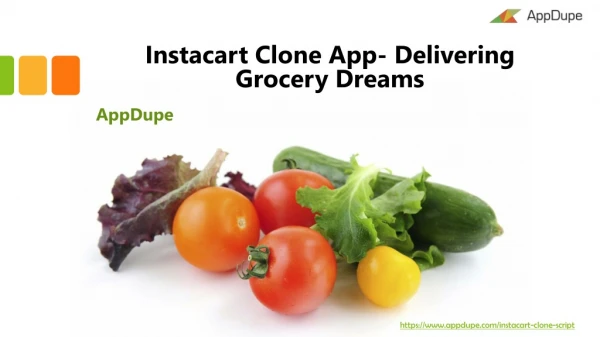 Instacart Clone App- Delivering Grocery Dreams