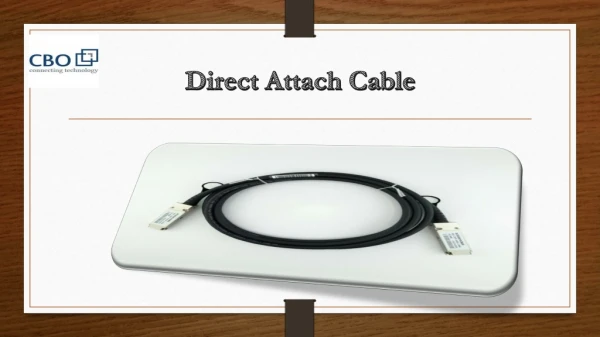 BlueLAN Direct Attach Cables