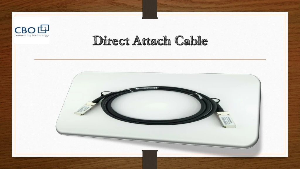 direct attach cable