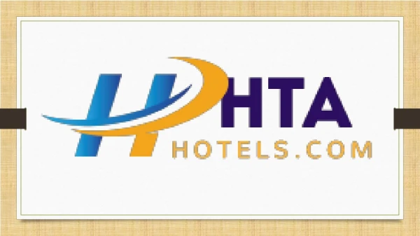 When you need a hottel to call HTA Hotels