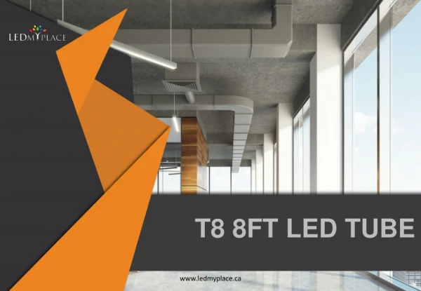 t8 8 ft led tube