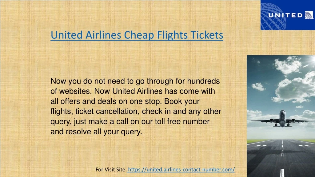 united airlines cheap flights tickets