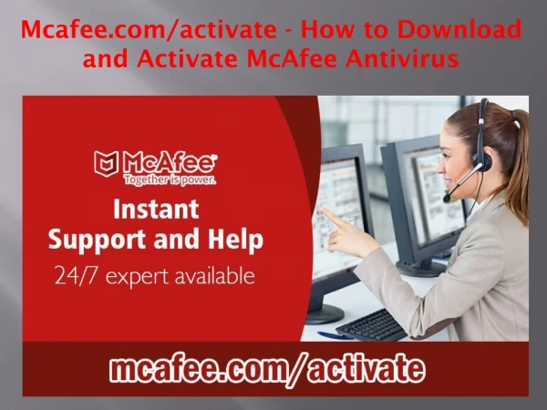 mcafee.com/activate - How to Download and Activate McAfee Antivirus
