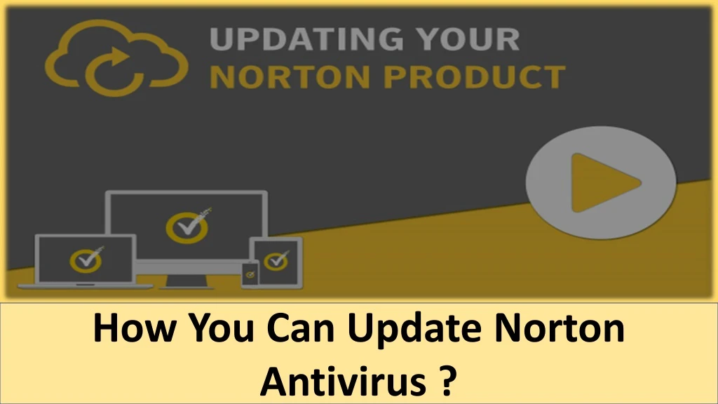 how you can update norton antivirus