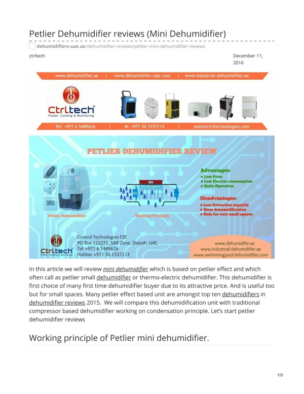Petlier Dehumidifier reviews (Mini Dehumidifier). #smalldehumidifier