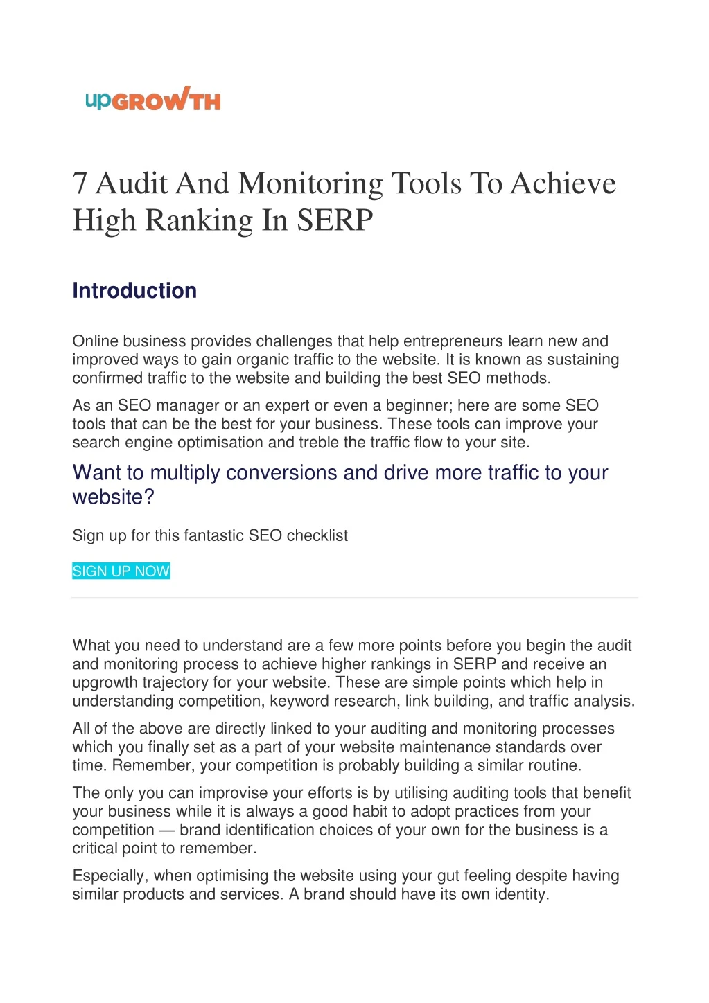 7 audit and monitoring tools to achieve high