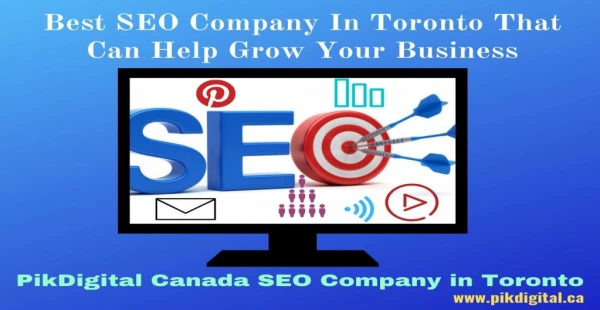 Best SEO Company in Toronto That can Help Grow Your Business