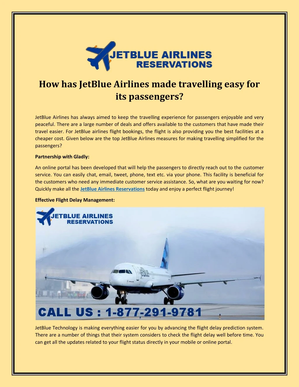 how has jetblue airlines made travelling easy
