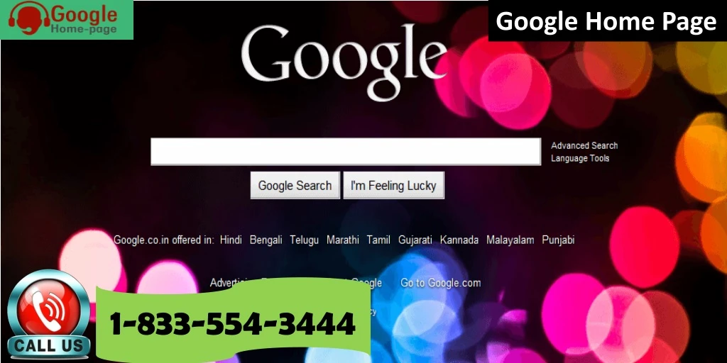 google home page