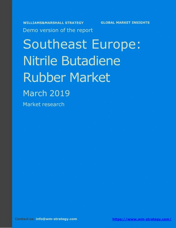 demo version southeast sulphate market williams