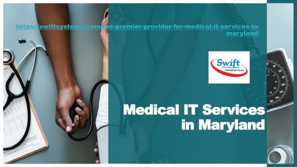 Medical IT Services in Maryland