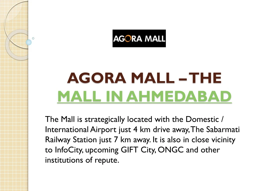agora mall the mall in ahmedabad