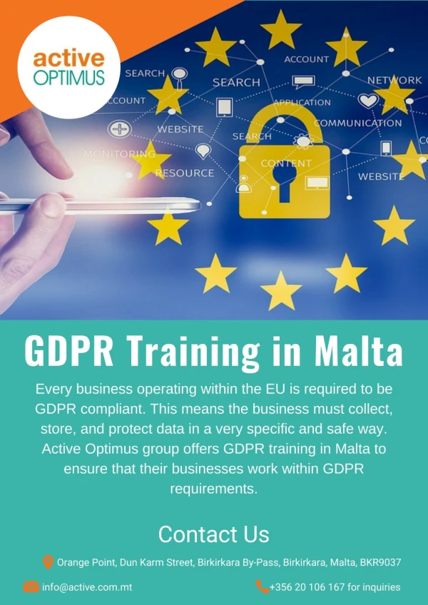 GDPR Training in Malta