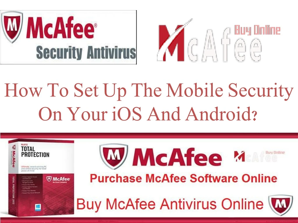 how to set up the mobile security on your