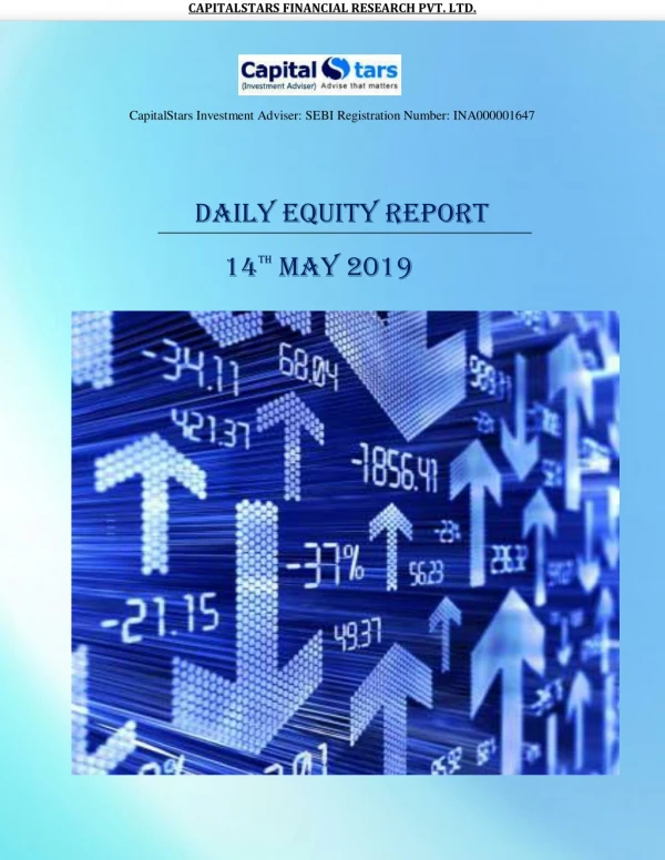 Daily Equity Report 14 May 2019