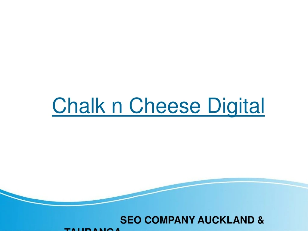chalk n cheese digital