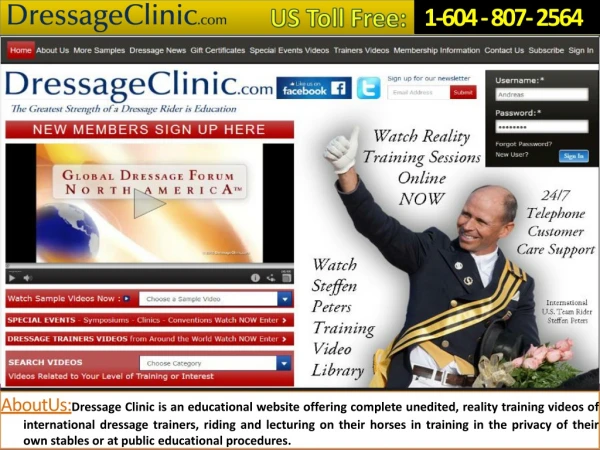 1-604-807-2564 Dressage Training Tips from Experts in USA
