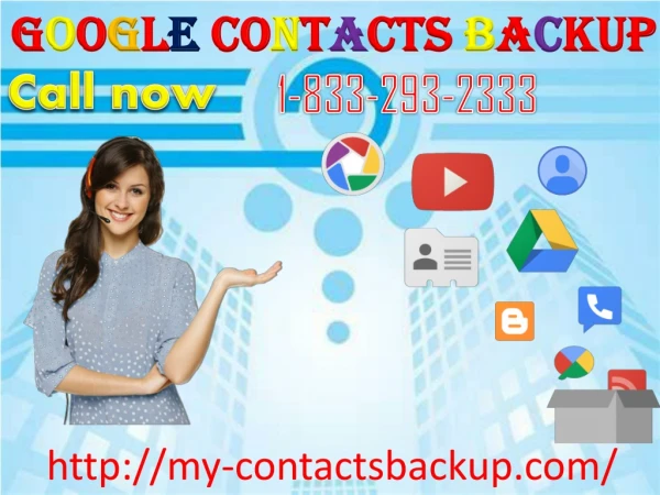 With us, remove the technical glitches of Google backup 1-833-293-2333