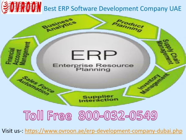 Best ERP Software Development Company UAE 800-032-0549