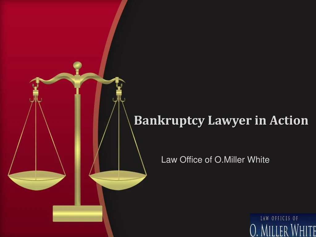 bankruptcy lawyer in action