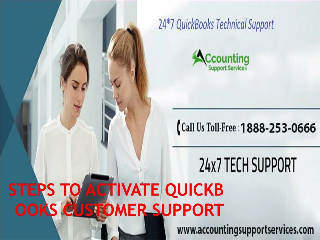 steps to activate quickbooks customer support