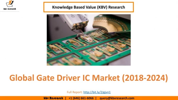 Gate Driver IC Market- KBV Research