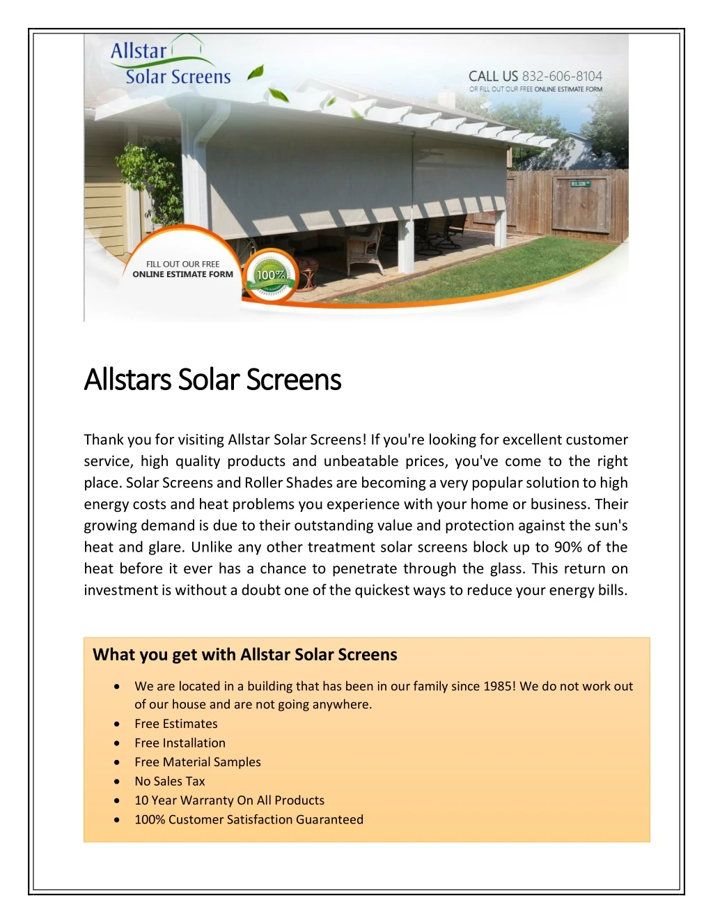 allstars solar screens allstars solar screens