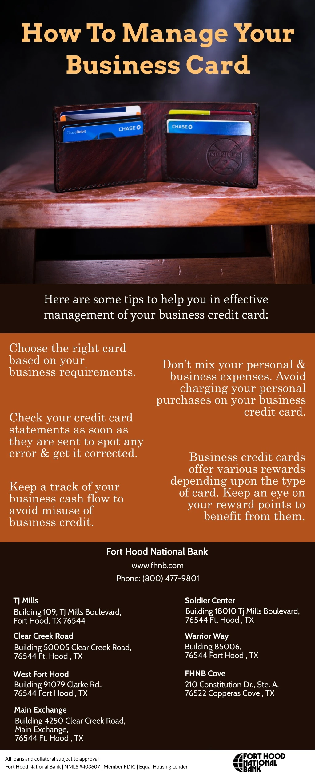 how to manage your business card