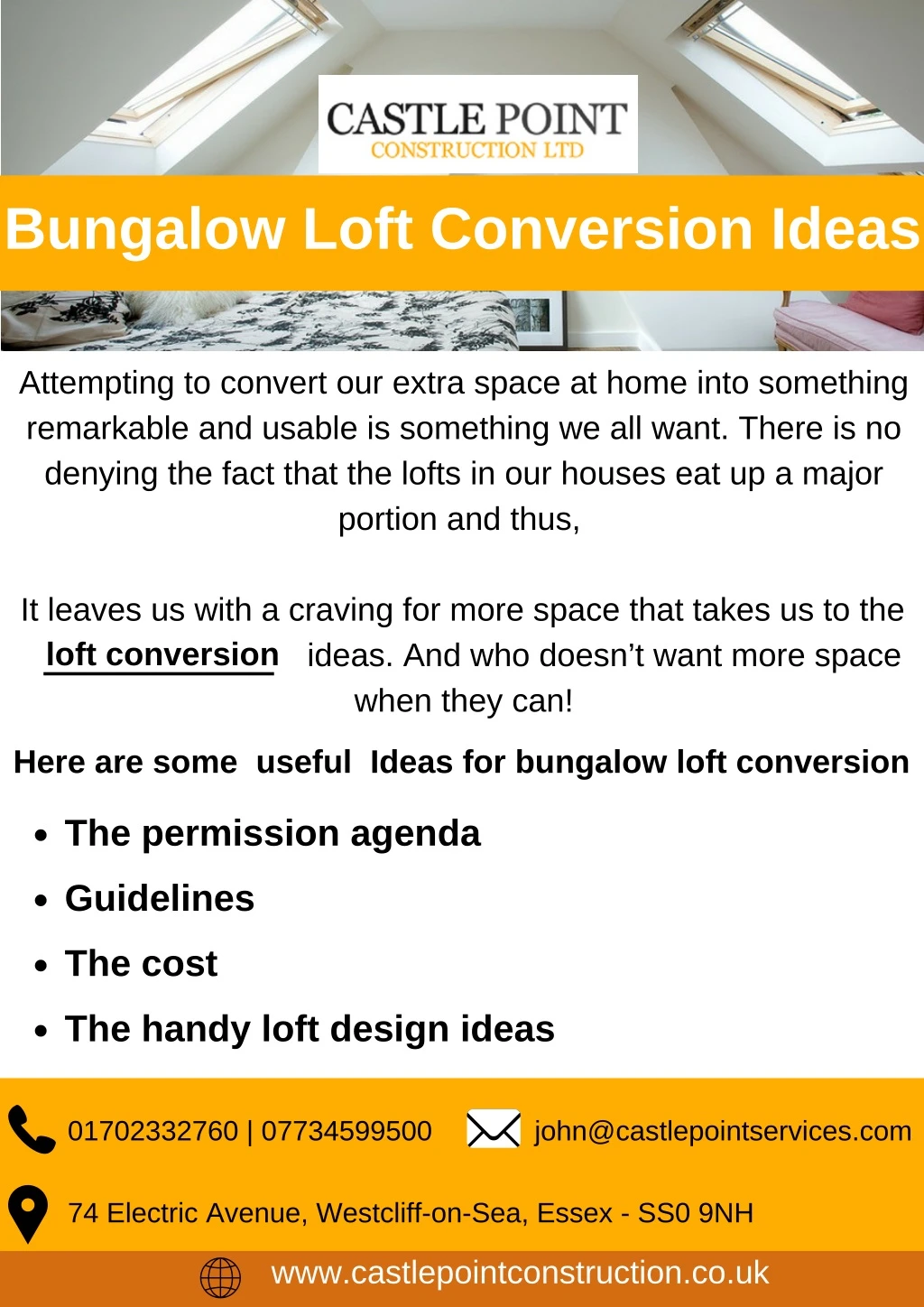 bungalow loft conversion ideas