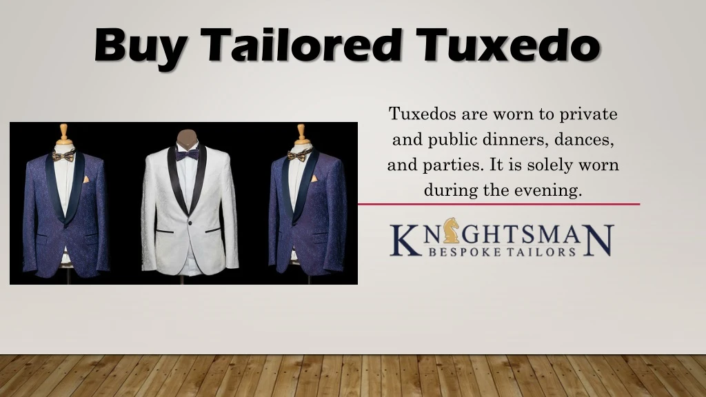 buy tailored tuxedo