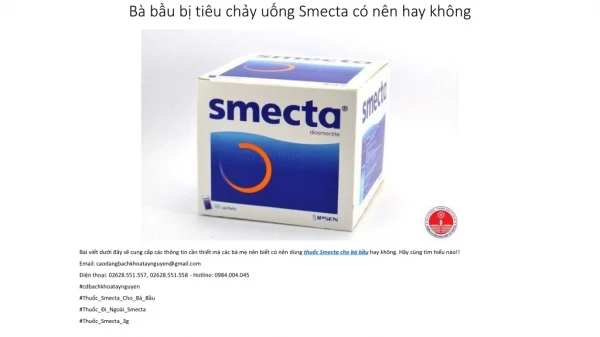 b b u b ti u ch y u ng smecta c n n hay kh ng