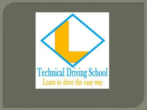 Technical Driving School | Learn to Drive | NewJersey USA