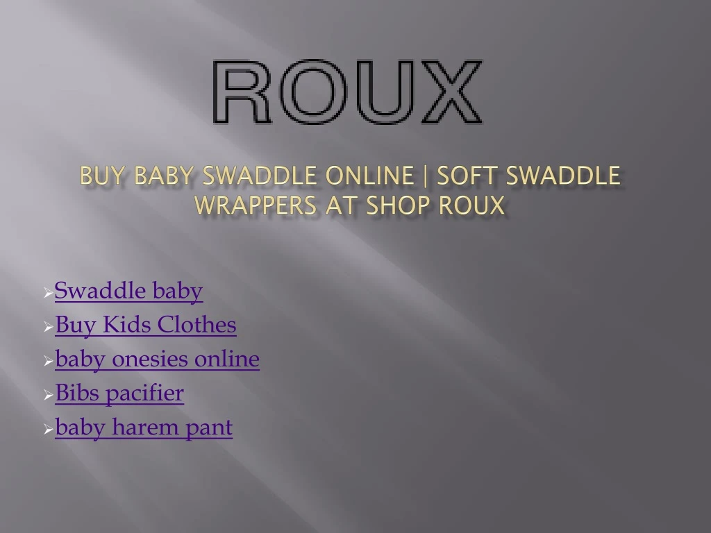 buy baby swaddle online soft swaddle wrappers at shop roux