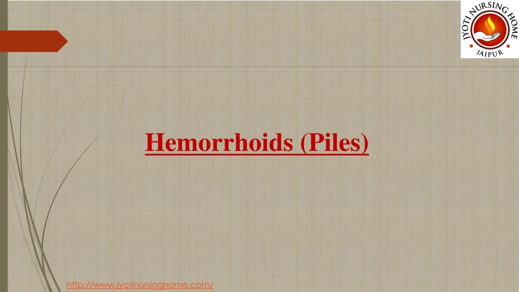 hemorrhoids piles