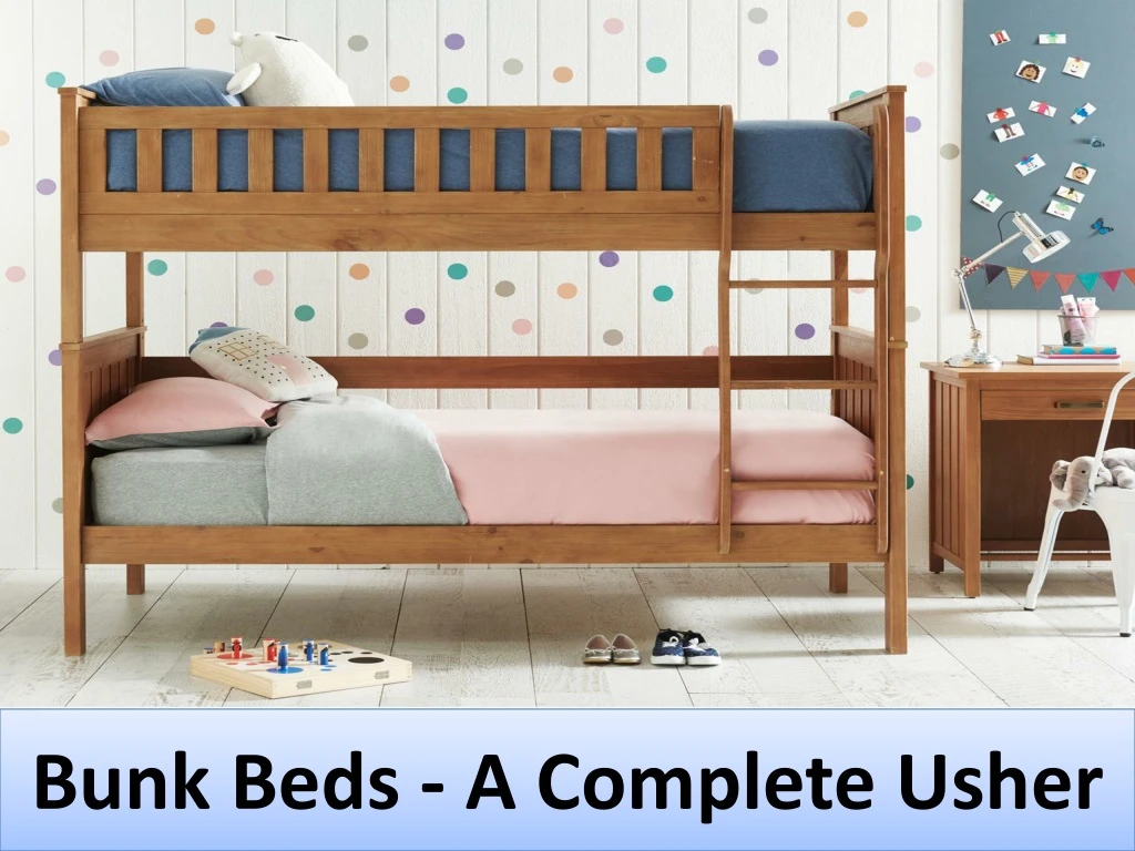 bunk beds a complete usher